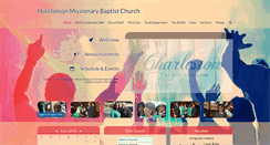 Desktop Screenshot of hutchinsonmbc.org